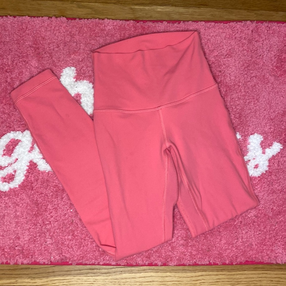 lululemon guava pink align leggings (not sold anymore + rare!)
